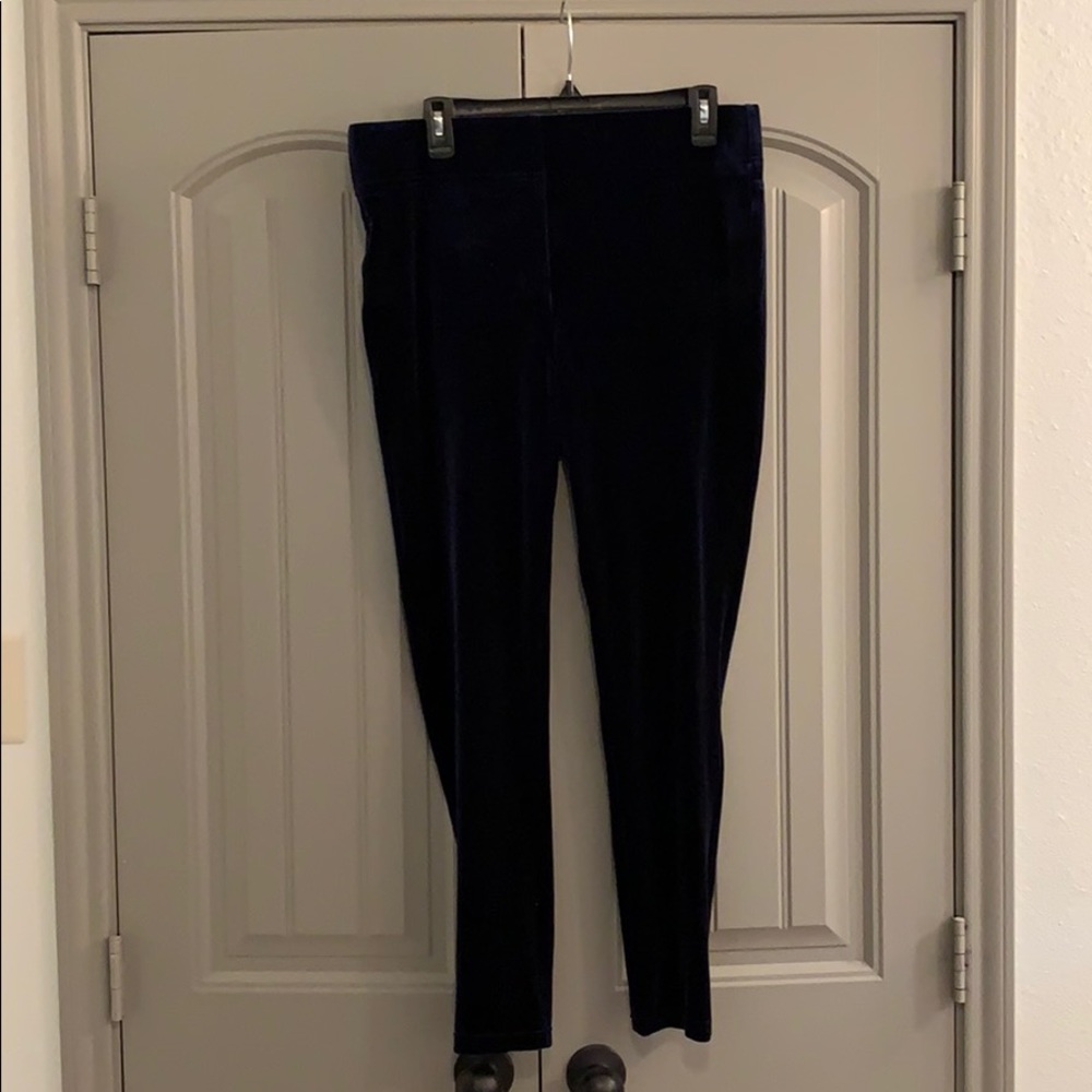 Loft velvet leggings